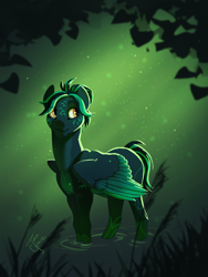 Size: 1800x2400 | Tagged: safe, artist:joan-grace, oc, oc only, oc:deep light, pegasus, pony, female, mare, solo