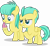 Size: 3972x3677 | Tagged: safe, artist:starcollider, barley barrel, pickle barrel, pegasus, pony, g4, my little pony: friendship is magic, my little pony: rainbow roadtrip, atg 2021, barrel twins, brother and sister, colt, cupcake, duo, evil smile, female, filly, foal, food, grin, gritted teeth, high res, male, newbie artist training grounds, prank, scrunchy face, show accurate, siblings, simple background, smiling, toothpaste, transparent background, twins, vector