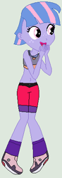 Size: 158x450 | Tagged: safe, artist:jadeharmony, wind sprint, equestria girls, g4, equestria girls-ified, exeron fighters, martial arts kids, martial arts kids outfits