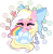 Size: 2859x2896 | Tagged: safe, artist:emberslament, oc, oc only, oc:bay breeze, pegasus, pony, blushing, bow, clothes, cute, eyes closed, flag, hair bow, heart eyes, high res, long mane, mouth hold, ocbetes, pansexual pride flag, pegasus oc, pride, pride flag, simple background, socks, striped socks, transparent background, wingding eyes