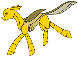 Size: 3500x2625 | Tagged: safe, artist:agdapl, changedling, changeling, pony, changedlingified, crossover, high res, male, scout (tf2), simple background, solo, species swap, team fortress 2, transparent background, yellow changeling
