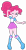 Size: 1660x3205 | Tagged: safe, artist:gmaplay, pinkie pie, equestria girls, g4, alternate hairstyle, boots, female, shoes, simple background, solo, transparent background