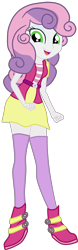 Size: 1231x3948 | Tagged: safe, artist:gmaplay, sweetie belle, equestria girls, g4, older, older sweetie belle, simple background, solo, transparent background