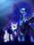 Size: 1518x2021 | Tagged: safe, artist:moonlightrift, nightmare moon, rarity, alicorn, pony, unicorn, g4, alternate hairstyle, alternate timeline, alternate universe, night maid rarity, nightmare takeover timeline