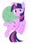 Size: 1246x1797 | Tagged: safe, artist:ch-chau, twilight sparkle, alicorn, pony, abstract background, female, mare, solo, twilight sparkle (alicorn)