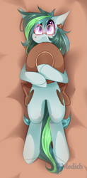 Size: 1133x2308 | Tagged: safe, artist:mediasmile666, oc, oc only, pony, biting, female, glasses, hoof hold, looking at you, mare, solo