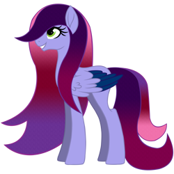 Size: 8000x8000 | Tagged: safe, artist:laszlvfx, oc, oc only, oc:nexia constanza, pegasus, pony, absurd resolution, female, grin, looking up, mare, pegasus oc, side view, simple background, smiling, solo, transparent background, vector