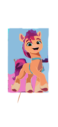 Size: 750x1624 | Tagged: artist needed, safe, sunny starscout, g5, cute, phone drawing, sunnybetes