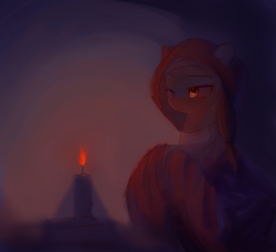 Size: 1351x1237 | Tagged: safe, artist:some_ponu, pony, candle, female, mare, nun, solo