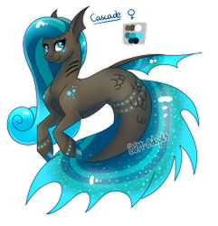 Size: 2405x2493 | Tagged: safe, artist:ddm-adopts, oc, oc only, merpony, seapony (g4), auction, blue eyes, blue mane, dorsal fin, eyelashes, female, fish tail, flowing tail, high res, simple background, smiling, solo, tail, transparent background