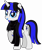 Size: 3070x3635 | Tagged: safe, artist:severity-gray, oc, oc only, oc:coldlight bluestar, pony, unicorn, alternate hairstyle, bedroom eyes, clothes, cutie mark, ear piercing, eyeliner, eyeshadow, female, high res, lipstick, makeup, mare, piercing, scarf, simple background, solo, standing, transparent background
