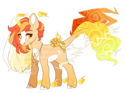 Size: 1280x958 | Tagged: safe, artist:shady-bush, oc, oc only, original species, pony, scented pony, closed species, male, simple background, solo, stallion, transparent background, watermark