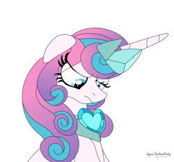 Size: 3248x3030 | Tagged: safe, artist:small-brooke1998, princess flurry heart, alicorn, pony, g4, adult flurry heart, crown, floppy ears, high res, jewelry, older, older flurry heart, regalia, sad, simple background, solo, transparent background, upset