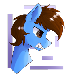 Size: 1500x1654 | Tagged: safe, artist:lambydwight, oc, oc only, oc:pegasusgamer, pegasus, pony, angry, fangs, side view, simple background, transparent background