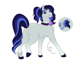 Size: 1024x820 | Tagged: safe, artist:arexstar, oc, oc only, oc:siren serenade, earth pony, pony, butt, female, headphones, magical lesbian spawn, mare, offspring, parent:coloratura, parent:octavia melody, plot, simple background, solo, tongue out, white background