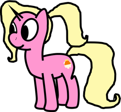 Size: 818x757 | Tagged: safe, artist:tomnice, derpibooru exclusive, luster dawn, pony, unicorn, g4, the last problem, female, mammal, mare, powerpoint, simple background, smiling, solo, transparent background