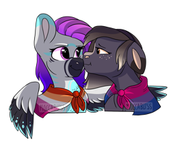 Size: 1455x1248 | Tagged: safe, artist:moccabliss, oc, oc only, pegasus, pony, bisexual pride flag, female, floppy ears, lesbian pride flag, mare, pride, pride flag, simple background, transparent background