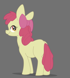 Size: 678x746 | Tagged: safe, artist:thetadonaldson, apple bloom, earth pony, pony, g4, female, filly, solo