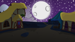 Size: 3265x1837 | Tagged: safe, artist:afkrobot, background, cloud, full moon, moon, night, no pony, starry night