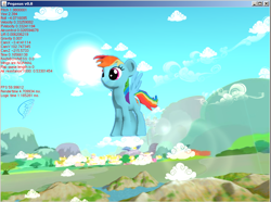 Size: 798x595 | Tagged: safe, rainbow dash, pegasus, pony, g4, 3d, downloadable, female, mare, simulation, solo