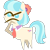 Size: 512x512 | Tagged: safe, coco pommel, earth pony, pony, g4, .svg available, emoji, female, mare, pointy ponies, simple background, solo, thinking, thonk, trace, transparent background, vector, 🤔