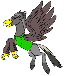 Size: 2989x3501 | Tagged: safe, artist:agdapl, hippogriff, clothes, crossover, flying, high res, hippogriffied, male, soldier, soldier (tf2), species swap, team fortress 2