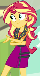 Size: 361x677 | Tagged: safe, screencap, sunset shimmer, equestria girls, equestria girls specials, g4, my little pony equestria girls: better together, my little pony equestria girls: forgotten friendship, cropped, solo