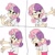 Size: 1000x1000 | Tagged: safe, artist:mirabuncupcakes15, sweetie belle, human, g4, my little pony: friendship is magic, the fault in our cutie marks, 4 panel comic, clothes, comic, derp, female, gritted teeth, horn, horned humanization, humanized, open mouth, scene interpretation, shirt, simple background, skirt, t-shirt, white background