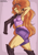Size: 2480x3508 | Tagged: safe, artist:nire, adagio dazzle, equestria girls, g4, boots, bracelet, clothes, eyes closed, female, high res, jacket, jewelry, leather jacket, shoes, shorts, smiling, spiked headband, spiked wristband, wristband