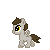 Size: 50x50 | Tagged: safe, artist:ludiculouspegasus, oc, oc only, oc:time skip, pegasus, pony, animated, colt, male, offspring, parent:derpy hooves, parent:doctor whooves, parents:doctorderpy, picture for breezies, pixel art, simple background, solo, transparent background, trotting