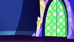 Size: 1280x720 | Tagged: safe, screencap, dungeons and discords, g4, background, door, no pony, scenic ponyville, twilight's castle