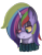 Size: 683x866 | Tagged: safe, artist:orbitingdamoon, oc, oc only, pony, unicorn, fallout equestria, heterochromia, solo