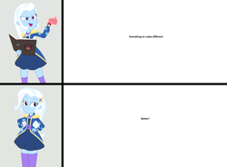 Size: 7712x5675 | Tagged: safe, artist:draymanor57, trixie, equestria girls, g4, meme, meme template