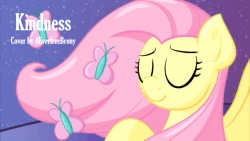 Size: 1920x1080 | Tagged: safe, artist:4everfreebrony, artist:ashtoneer, fluttershy, pegasus, pony, g4, absurd file size, animated, eyes closed, female, lyrics in the description, mare, music, solo, song, sound, webm, youtube link