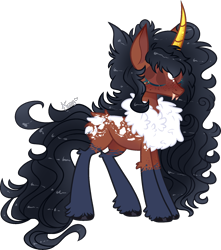 Size: 1570x1780 | Tagged: safe, artist:kurosawakuro, oc, oc only, pony, unicorn, base used, fangs, simple background, solo, transparent background