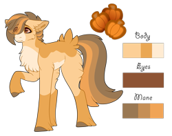 Size: 1439x1136 | Tagged: safe, artist:nobleclay, oc, oc only, oc:cream puff, earth pony, pony, magical gay spawn, male, offspring, parent:pound cake, parent:tender taps, reference sheet, solo, stallion