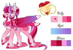 Size: 1443x993 | Tagged: safe, artist:nobleclay, oc, oc only, oc:dazzling day, alicorn, pony, colored wings, feathered fetlocks, female, mare, multicolored wings, reference sheet, solo, tail feathers, wings