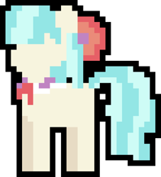 Size: 1000x1103 | Tagged: safe, artist:switcharoo, derpibooru exclusive, coco pommel, earth pony, pony, g4, ascot, pixel art, simple background, transparent background