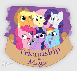 Size: 3000x2739 | Tagged: safe, artist:sphiradraws, applejack, fluttershy, pinkie pie, rainbow dash, rarity, spike, twilight sparkle, alicorn, dragon, earth pony, pegasus, pony, unicorn, g4, derp, eyelid pull, female, group, high res, male, mane seven, mane six, mare, open mouth, puffy cheeks, silly, silly face, silly pony, text, title drop, tongue out, twilight sparkle (alicorn), who's a silly pony