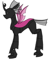 Size: 1879x2048 | Tagged: safe, alternate version, artist:agdapl, changeling, changelingified, crossover, male, purple changeling, simple background, species swap, spy, spy (tf2), team fortress 2, transparent background