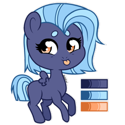 Size: 1448x1448 | Tagged: safe, artist:skyfallfrost, oc, oc only, pegasus, pony, chibi, female, mare, simple background, solo, tongue out, transparent background