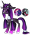 Size: 827x967 | Tagged: safe, artist:princess-kitsune-tsu, lord tirek, twilight sparkle, oc, alicorn, hybrid, pony, g4, the last problem, base used, female, interspecies offspring, male, nose piercing, offspring, older, older twilight, older twilight sparkle (alicorn), parent:lord tirek, parent:twilight sparkle, parents:twirek, piercing, princess twilight 2.0, septum piercing, shipping, straight, twilight sparkle (alicorn), twirek