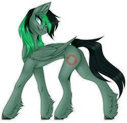 Size: 2573x2476 | Tagged: safe, artist:ouijaa, oc, oc only, oc:target strike, pegasus, pony, concave belly, heterochromia, high res, male, simple background, slender, solo, thin, transparent background, unshorn fetlocks, wings