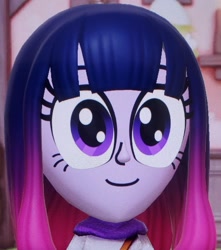 Size: 1743x1969 | Tagged: safe, artist:numbuh7studios, twilight sparkle, equestria girls, g4, bust, female, miitopia, portrait, solo