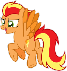 Size: 1418x1510 | Tagged: safe, artist:pegasski, oc, oc only, oc:firefoot, pegasus, pony, g4, female, mare, simple background, solo, transparent background