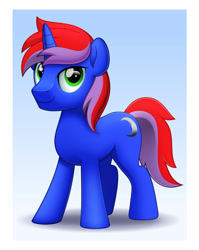 Size: 800x1004 | Tagged: safe, artist:jhayarr23, oc, oc only, oc:charming crescent, pony, unicorn, male, solo, stallion