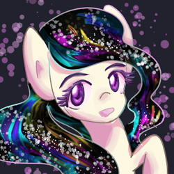 Size: 1080x1080 | Tagged: safe, artist:snowzaaah, oc, oc:epcot, pony, fanfic:appledashery, digital art, epcot, experimental pony chaperone of tomorrow, fanfic art, simple background