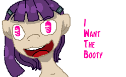 Size: 322x197 | Tagged: safe, artist:hollllow, oc, oc only, earth pony, pony, 1000 hours in ms paint, :d, bust, earth pony oc, eyelashes, female, mare, open mouth, simple background, solo, white background