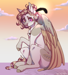 Size: 2504x2760 | Tagged: safe, artist:maximpy, oc, oc only, oc:mrochina, pegasus, pony, female, high res, mare, pegasus oc, solo, two toned wings, wings