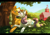 Size: 2048x1453 | Tagged: safe, artist:_ladybanshee_, applejack, rarity, earth pony, pony, unicorn, g4, accessory swap, applejack's hat, commission, commissioner:raritybro, cottagecore, couple, cowboy hat, cute, female, grass, hat, intertwined tails, lesbian, nature, nuzzling, orchard, outdoors, romantic, ship:rarijack, shipping, sweet apple acres, tail, tree